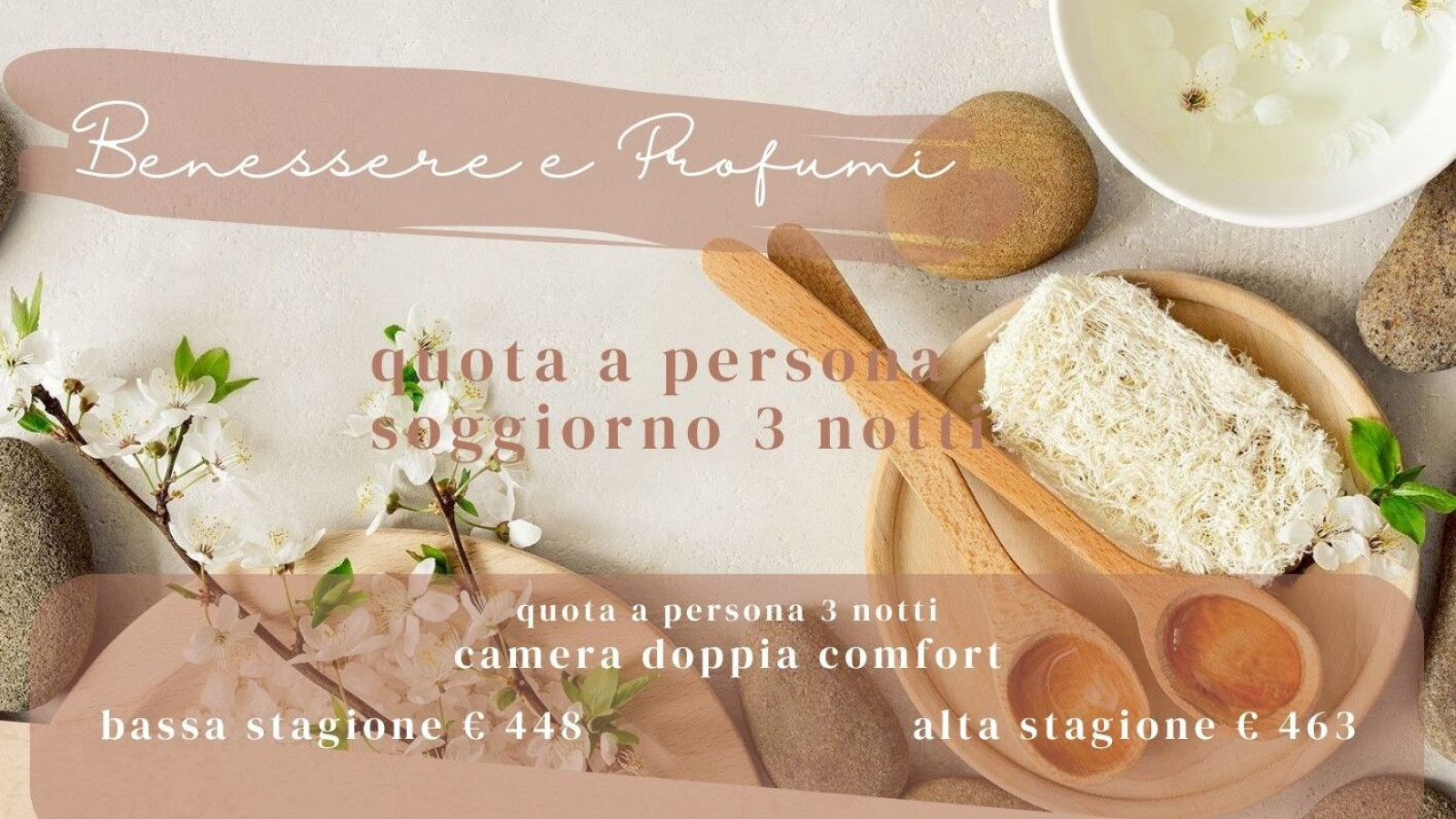 2026 hotel 2 mari benessere e profumi 3 notti IN39